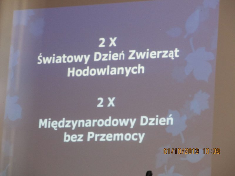 Międzynarodowy Dzień Bez Przemocy